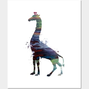 Giraffe Posters and Art